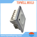 Kitchen furniture plastic part with injection mold